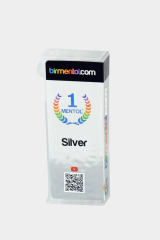 BirMentol Premium Aplikatör 35 Adet Mentol Toplu SILVER